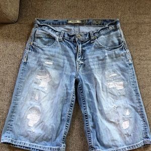 BKE denim Derek shorts 32” waist